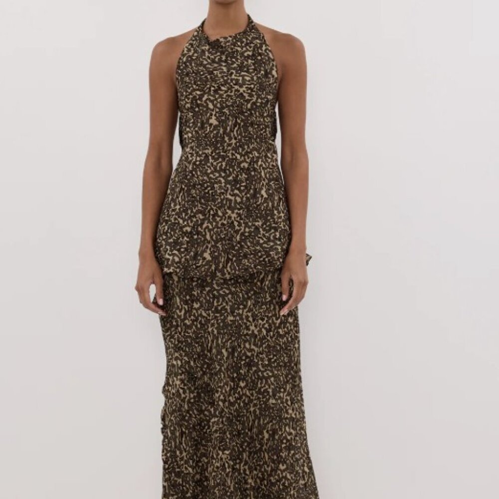 DISSH Marvilla Choc Midi Skirt - Picture 3 of 4